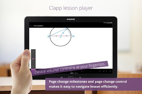 Clapp Interaktives Whiteboard Screenshot