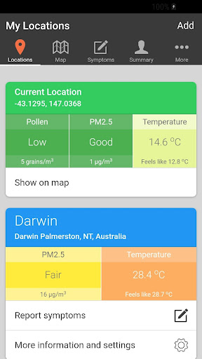 AirRater Screen 2