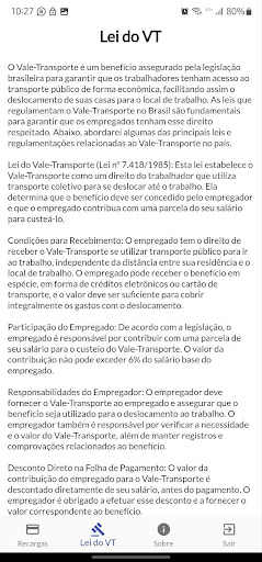 SIGA: Colaborador Screen 3