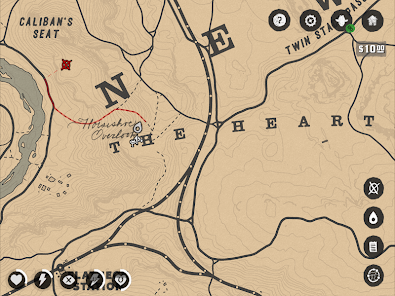 Interactive Red Dead Redemption 2 Map 