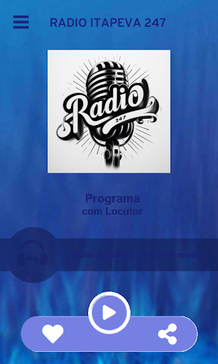 Android application Rádio Itapeva 247 screenshort