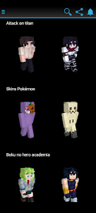 Anime skins for Minecraft