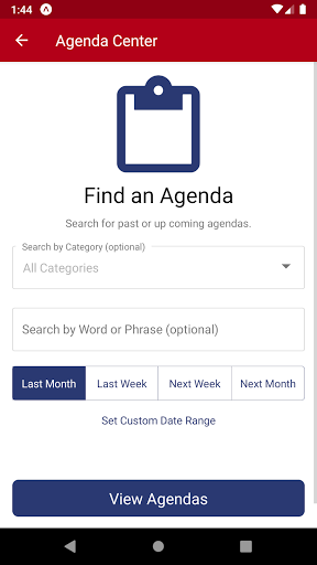 Bossier City LA Mobile App Screen 3