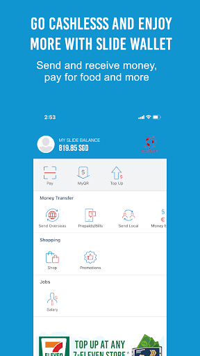 Android application MoneyHub SG screenshort