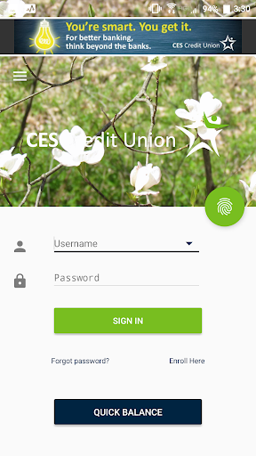 Android application CES Credit Union ACCESS Mobile screenshort