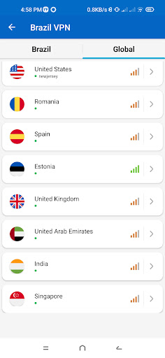 Brazil VPN - Fast & Secure Screen 3