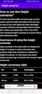 Height Converter