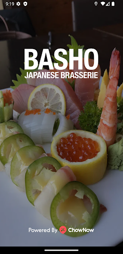 Android application Basho Japanese Brasserie screenshort