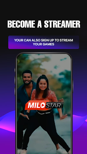 Milostar - Live Streaming Screen 3