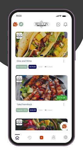 Android application Boozy Brunch Bar screenshort