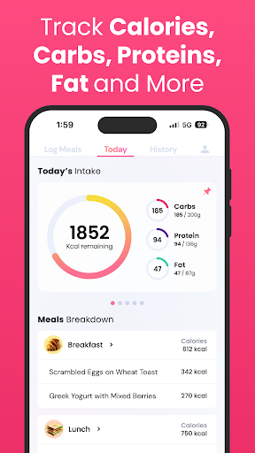 Screenshot of Ai Calorie Counter & Tracker