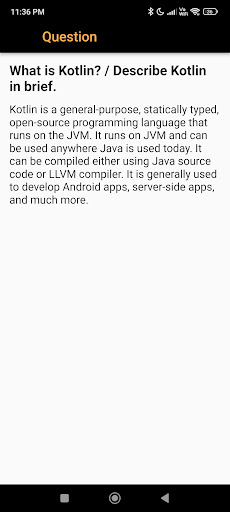 Kotlin Interview Question Screen 2
