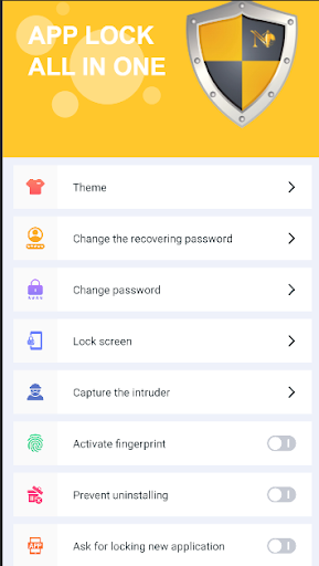 Android application App Lock All in One screenshort
