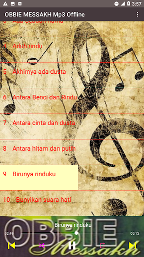 Obbie MESSAKH Mp3 Offline Screen 3