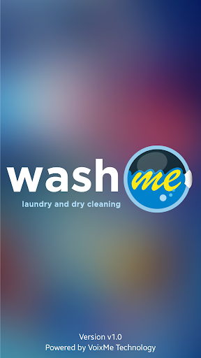 Android application WashMe Laundry screenshort