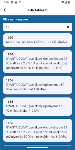 Hvesz ADR Easy Screen 2