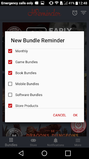 Humble Reminder Screen 2