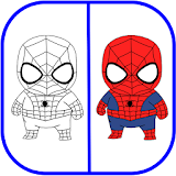How To Draw Spider-Man Mini icon