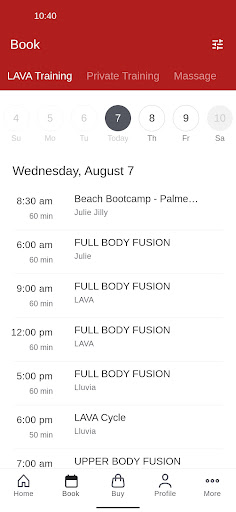 LAVA 24 Fitness Screen 2