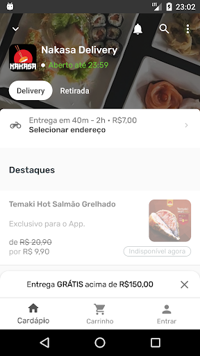 Nakasa Delivery Screen 2