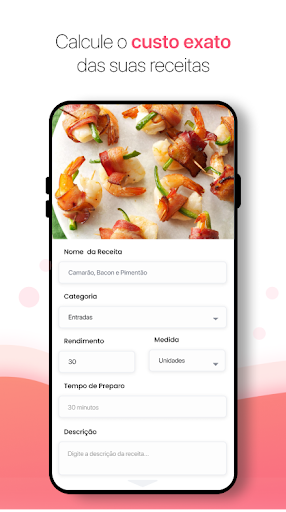 Chef Pro - Recipe Costing Screen 2
