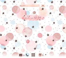ガーリー壁紙アイコン Star Dots 無料 Androidアプリ Applion