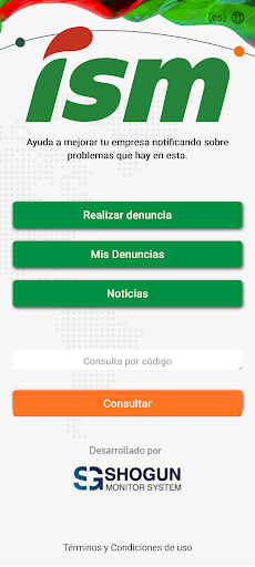 Android application Grupo ISM Ética screenshort
