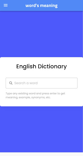 Words Meaning Screen 2