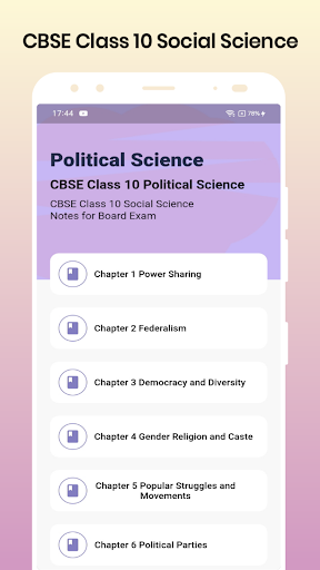 CBSE Class 10 Social Science Screen 3