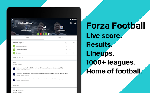 Forza Football - Soccer Scores Screenshot