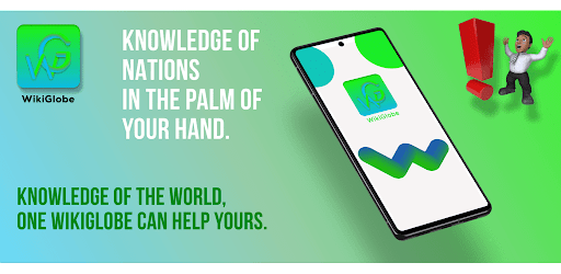 Android application WikiGlobe : Explore The World screenshort