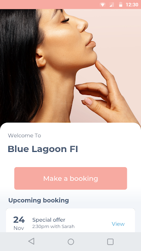 Android application Blue Lagoon FI screenshort