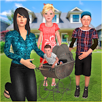 Cover Image of ดาวน์โหลด Virtual Single Mom Simulator 1.23 APK
