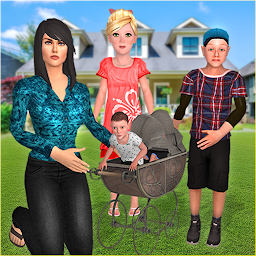 Imágen 8 Virtual Happy Family Mother Simulator: Family Life android