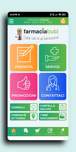 Android application Farmacia Buti screenshort