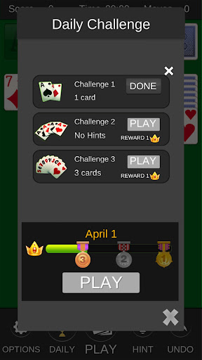 Android application Classic Solitaire Card Games screenshort