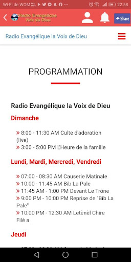 Radio Evangelique Voix de Dieu