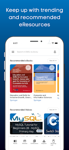DSEU eLibrary Screen 2