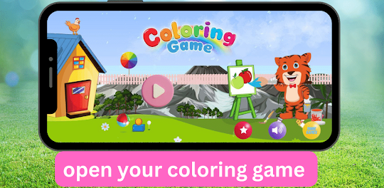 coloring game:learn color