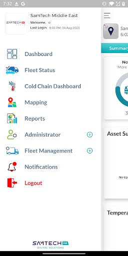 Smarttrace - Fleet Management Screen 2