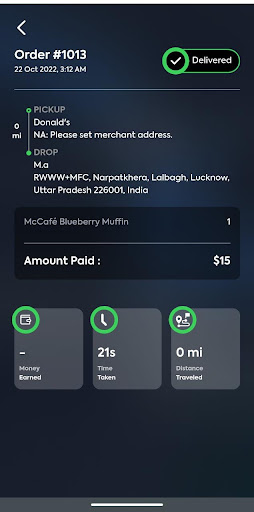 Android application TheGoodDoc Driver screenshort