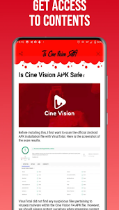 CineVision: live HD V4,V8 Tips