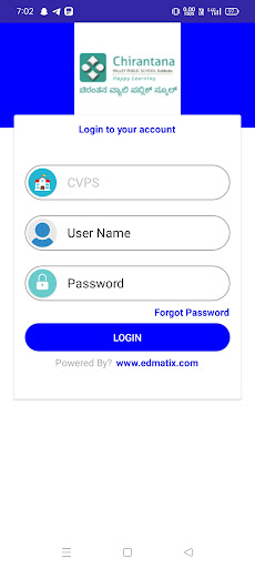 Android application Chirantana Valley PublicSchool screenshort