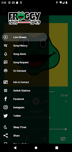 Froggy Radio KY Screen 3