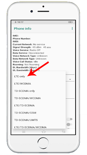 4G LTE Only Screen 3