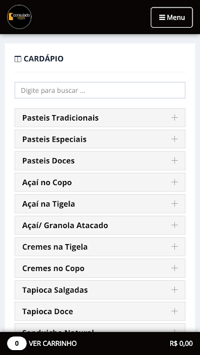Consulado do Pastel Screen 2