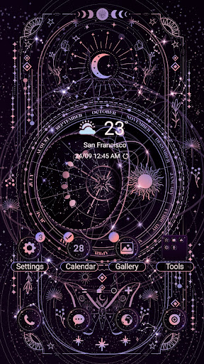 Android application Planisphere Tarot - Wallpaper screenshort
