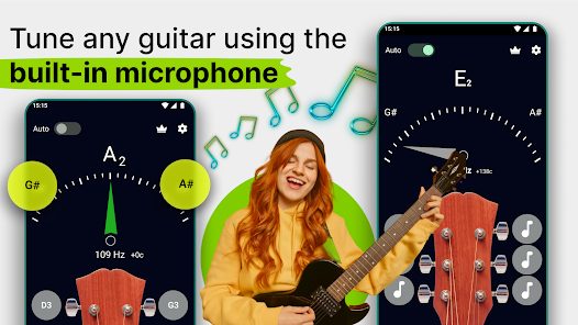 Imágen 7 Afinador de guitarra preciso android