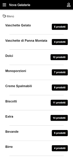 Nova Gelaterie Screen 2