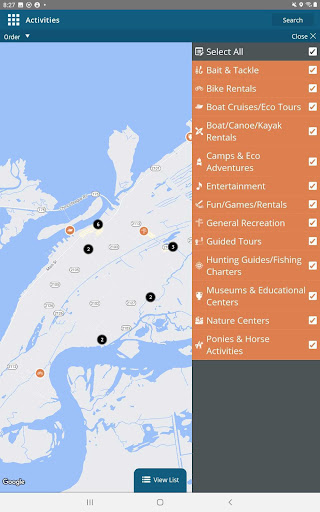 Screenshot of Chincoteague Island VA
